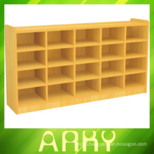 Kindergarten Wooden Furniture Children Shoes Cabinet